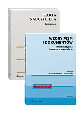 Karta nauczyciela - komentarz + wzory pism i dokumentów - PAKIET